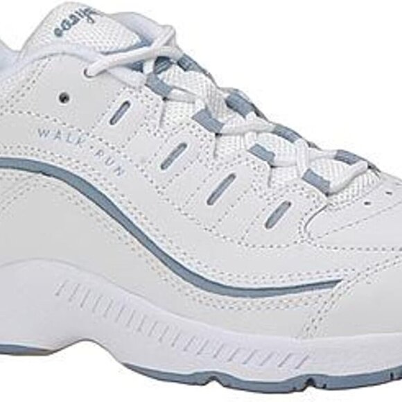 Women's Leather Sneaker Size 8.5 Lightweight Orthotic Friendly Walking Shoe